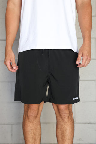 EMBROIDED EMPATHY GYM PANTS WITH INTERNAL LEGGINGS