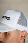 EMBROIDERED CORE LOGO BLAZIN TRUCKER HATS