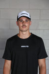 EMBROIDERED CORE LOGO BLAZIN TRUCKER HATS